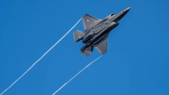 Diese F-35-Jets sollen in B&uuml;chel stationiert werden. (Archivfoto) - &copy; Harald Tittel/dpa