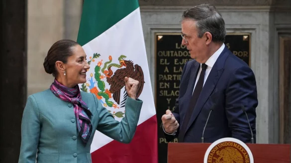 Mexiko ist der wichtigste Handelspartner der USA. (Archivbild) - © Fernando Llano/AP