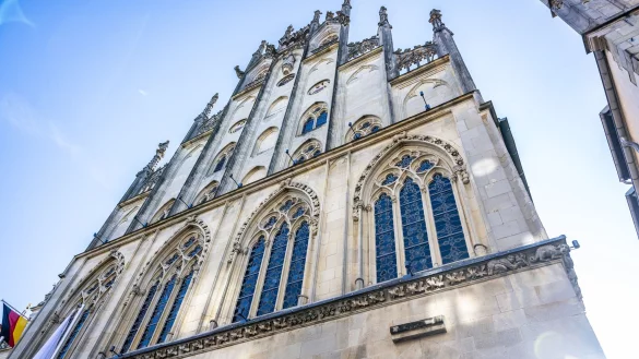 Zur 2. Westfälischen Friedenskonferenz in Münster werden am 4. April hochkarätige internationale Gäste erwartet. - © Guido Kirchner/dpa