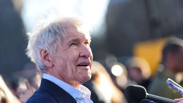 Harrison Ford bei der Europa-Premiere des Films «Captain America: Brave New World» in London - © Scott A Garfitt/Invision/AP/dpa