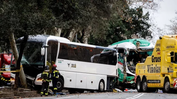 Die Polizei nahm Ermittlungen auf. (Foto aktuell) - © Lorena Sopêna/EUROPA PRESS/dpa