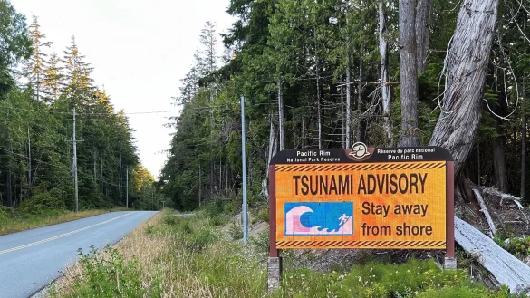 Nach dem schweren Erdbeben vor Kamtschatka hatten L&auml;nder rund um den Pazifik Tsunami-Warnungen ausgesprochen. - &copy; Dirk Meissner/Canadian Press via ZUMA Press/dpa