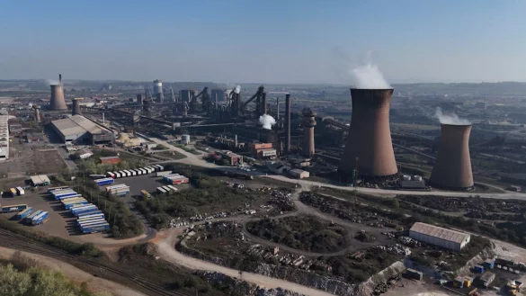 Durch das Gesetz kann Regierung die Kontrolle &uuml;ber das Werk von British Steel in Scunthorpe &uuml;bernehmen. - &copy; Jamie Lashmar/PA/AP/dpa