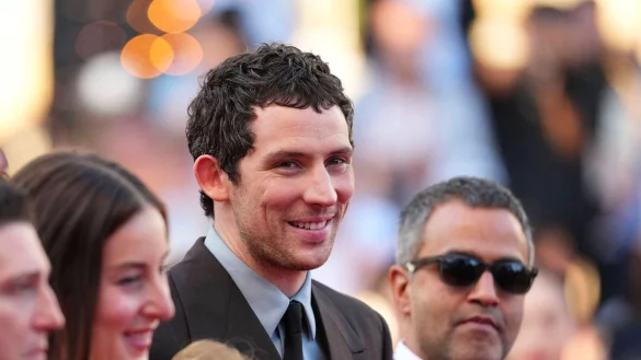 Josh O\\\'Connor vor der Premiere von «The Mastermind». - © Scott A Garfitt/Invision/AP/dpa