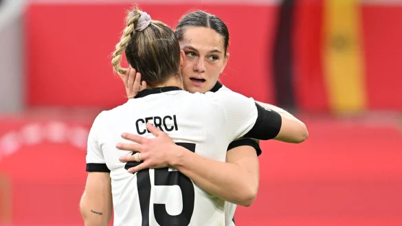 Heimspiel in Bremen: Stürmerin Giovanna Hoffmann - © Swen Pförtner/dpa