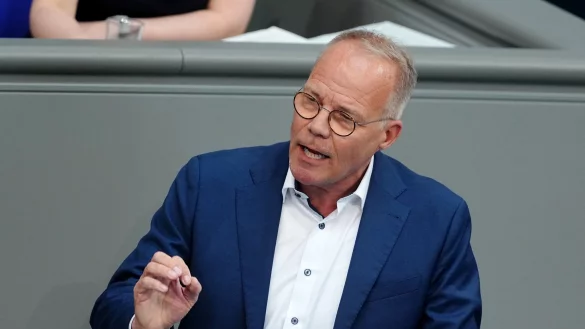 SPD-Fraktionschef Matthias Miersch dringt auf mehr Druck auf Israel. (Archivbild) - &copy; Kay Nietfeld/dpa