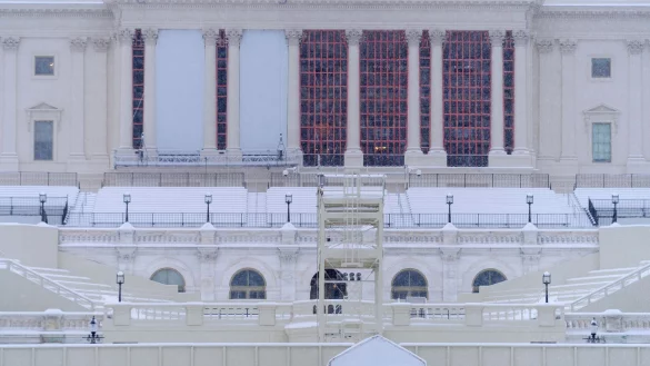 In der US-Hauptstadt hält eisiges Winterwetter seit Tagen an. (Archivbild) - © Jose Luis Magana/AP/dpa