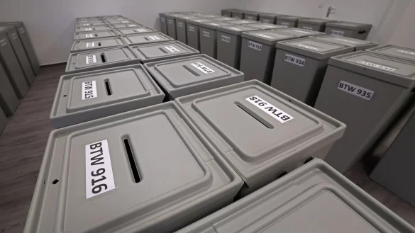 Wahlvorbereitungen in Mecklenburg-Vorpommern - &copy; Bernd W&uuml;stneck/dpa