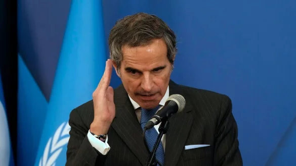 IAEA-Chef Grossi: Iranische Atomanlagen würden eine «sehr, sehr zerstörerische Kraft erfordern, um sie zu beschädigen» . (Archivbild) - © Vahid Salemi/AP/dpa