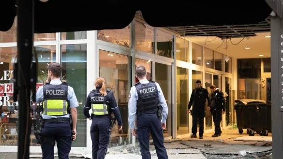 Ein Tatverd&auml;chtiger im Zusammenhang mit der Explosion vom vergangenen September in der K&ouml;lner Innenstadt hat sich gestellt (Archivbild). - &copy; Vincent Kempf/dpa