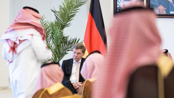 Außenminister Johann Wadephul (CDU) zu Besuch in Saudi-Arabien. (Archivbild) - © Hannes P. Albert/dpa