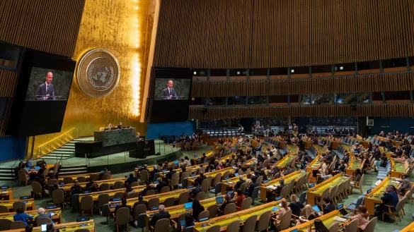 Am Vorabend der UN-Generaldebatte mit zahlreichen Staats- und Regierungschefs aus aller Welt wollen am Montag weitere L&auml;nder einen Staat Pal&auml;stina anerkennen. (Archivfoto) - &copy; Adam Gray/FR172090 AP/dpa