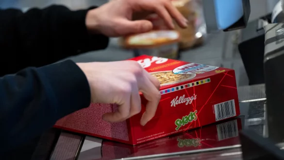 Die Kellogg\\\'s-Produkte sind bei vielen Kunden beliebt. - © Sven Hoppe/dpa