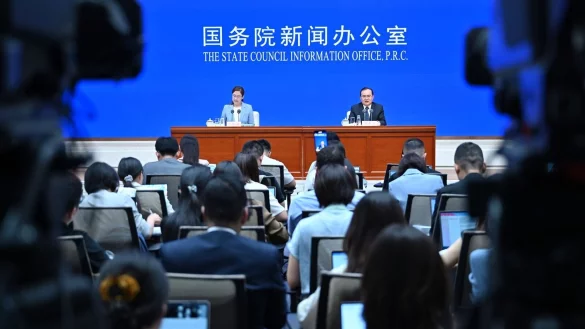 Chinas Statistiker rechnen mit wirtschaftlicher Stabilität im zweiten Halbjahr. - © Johannes Neudecker/dpa