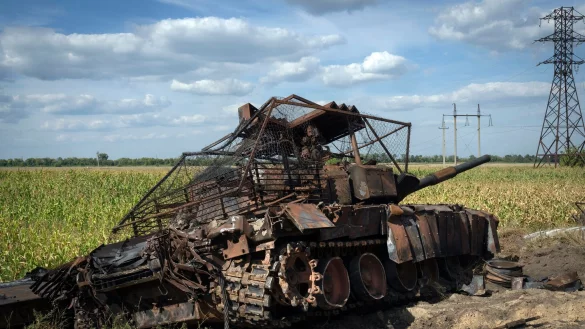 Ukraine hält an der Pufferzone Kursk fest. (Archivbild) - © Uncredited/AP/dpa