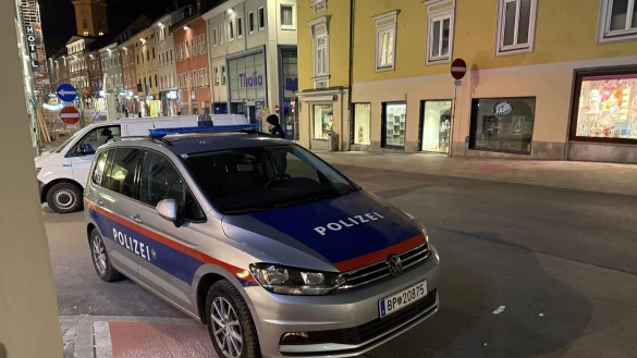 Der Verd&auml;chtige wurde im Zentrum von Villach festgenommen. - &copy; Gerd Eggenberger/APA/dpa