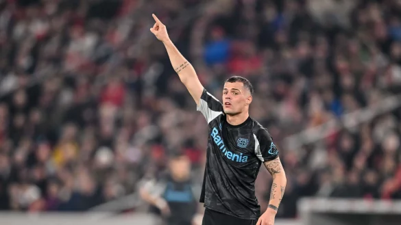 Vor dem Abgang: F&uuml;hrunsspieler Granit Xhaka. - &copy; Harry Langer/dpa