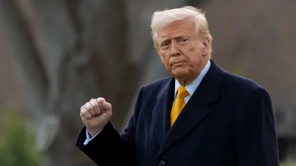 US-Pr&auml;sident Trump setzt auf Z&ouml;lle. (Archivbild) - &copy; Alex Brandon/AP/dpa