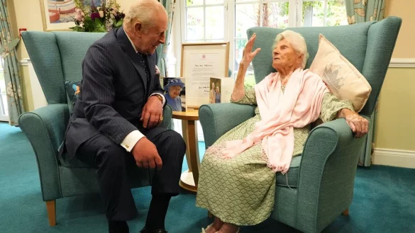 Die am 21. August 1909 geborene Caterham gilt seit Ende April als wohl &auml;ltester Mensch der Erde. - &copy; Jonathan Brady/PA Wire/dpa