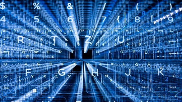 Die Nutzung k&uuml;nstlicher Intelligenz ist in Berlin und Hamburg besonders verbreitet. (Illustration) - &copy; Sebastian Gollnow/dpa