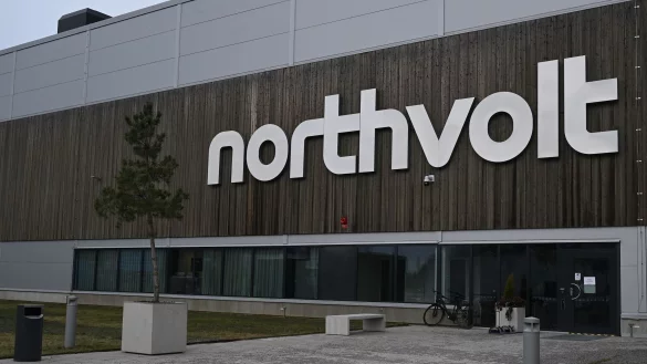 Northvolt meldet Insolvenz auf seinem schwedischen Heimatmarkt an. (Archivbild) - &copy; Britta Pedersen/dpa