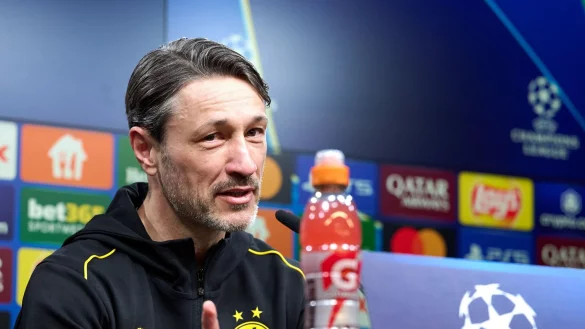 BVB-Coach Niko Kova nimmt Jamie Gittens in Schutz - &copy; Bernd Thissen/dpa