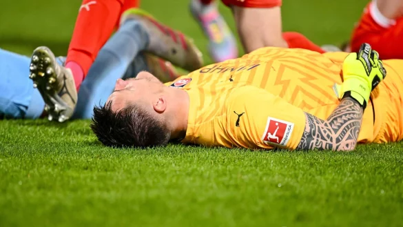 Die gute Nachricht: Kevin Müller geht es wieder besser. - © Harry Langer/dpa