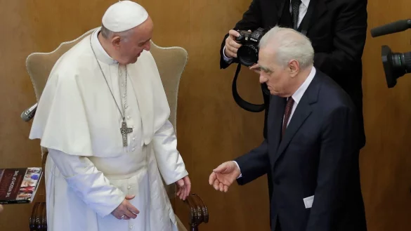Martin Scorsese produziert eine Doku über ein Herzensprojekt des verstorbenen Papstes Franziskus. (Archivbild) - © Alessandra Tarantino/AP/dpa