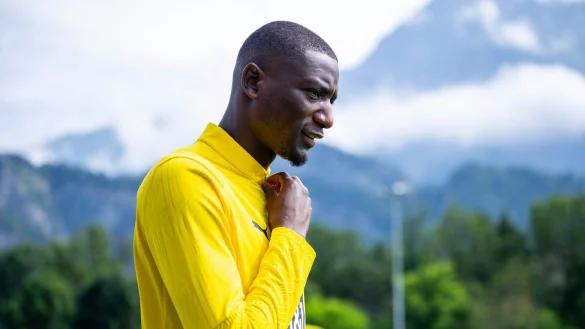 Trainingslager vor Alpen-Panorama: Diesmal in &Ouml;sterreich und nicht mehr in der Schweiz - &copy; David Inderlied/dpa