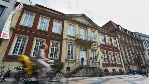 Das Kunstmuseum Pablo Picasso steht in der Innenstadt von Münster. In diesem Jahr wird es 25 Jahre alt und lädt ein zu einer Sonderschau über Chagall. (Archivbild) - © Bernd Thissen/dpa