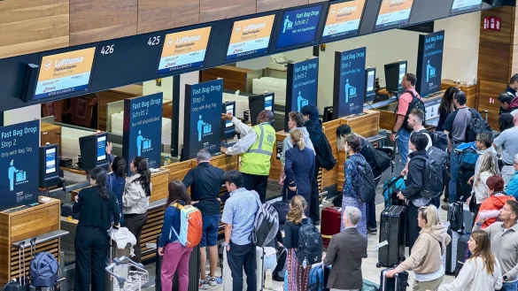 Wann am Hauptstadtfughafen BER die Folgen eines IT-Angriffs auf einen Dienstleister gehoben sind, ist unklar. (Archivbild) - &copy; Michael Ukas/dpa