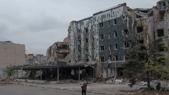 Russische Angriffe gegen Pokrowsk fortgesetzt. (Archivbild) - &copy; George Ivanchenko/AP/dpa