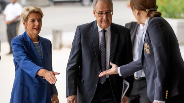 Mission impossible: Bundespr&auml;sidentin konnte in Washington nichts ausrichten. - &copy; Mark Schiefelbein/AP/dpa