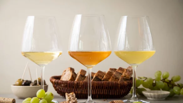 Dreimal Trend im Glas: Weißer Qvevri, Orange Wine und trüber Naturwein. - © Christin Klose/dpa-tmn