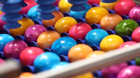 Vogelgrippe und hohe Nachfrage - werden bunte Eier in diesem Jahr teurer? (Symbolfoto) - © Karl-Josef Hildenbrand/dpa