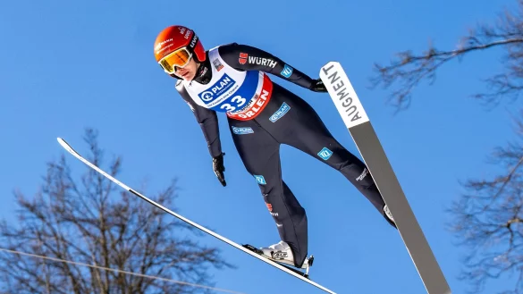 Selina Freitag wird Zweite in Ljubno. - © David Inderlied/dpa