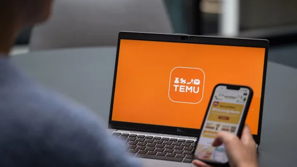 Die EU-Kommission erh&ouml;ht den Druck auf die umstrittene Plattform Temu. (Archivbild) - &copy; Hannes P Albert/dpa