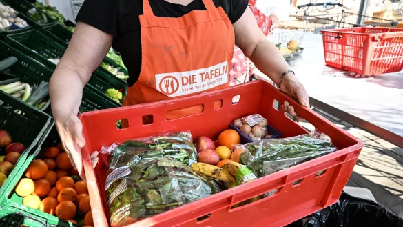 Wer nur wenig verdient, kann das Angebot der Tafeln oft gut gebrauchen. (Symbolfoto) - © Felix Kästle/dpa