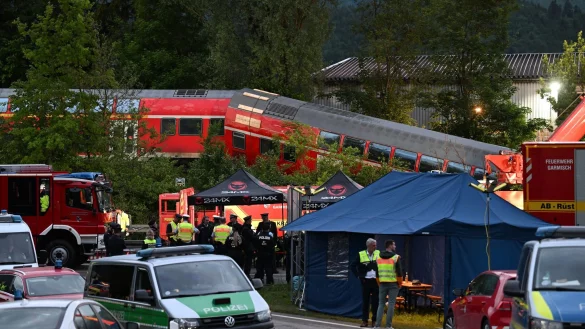 Tagelang war die Unfallstelle gesperrt. (Archivbild) - &copy; Angelika Warmuth/dpa