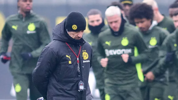 Niko Kovac steht mit dem BVB vor einem richtungsweisenden Spiel. - © Bernd Thissen/dpa