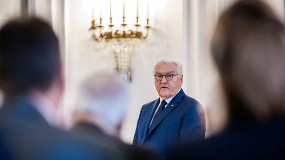 Seine Amtszeit endet im M&auml;rz 2027. Doch die Debatte &uuml;ber Steinmeiers Nachfolge hat bereits begonnen. - &copy; Christoph Soeder/dpa