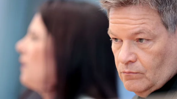 Zehntausende wollen, dass Habeck in der Politik bleibt. (Archivbild) - © Carsten Koall/dpa