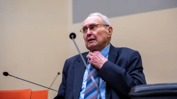 Das Urteil gegen den Ex-CSU-Abgeordneten Lintner ist gesprochen. - © Leonie Asendorpf/dpa