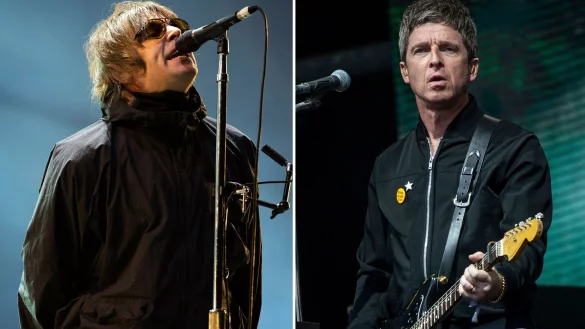 Die wiedervereinte Britpopband Oasis tut sich für einen Konzertfilm über ihre Comeback-Tour mit «Peaky Blinders»-Schöpfer Steven Knight zusammen. (Archivbild) - © Uncredited/AP/dpa