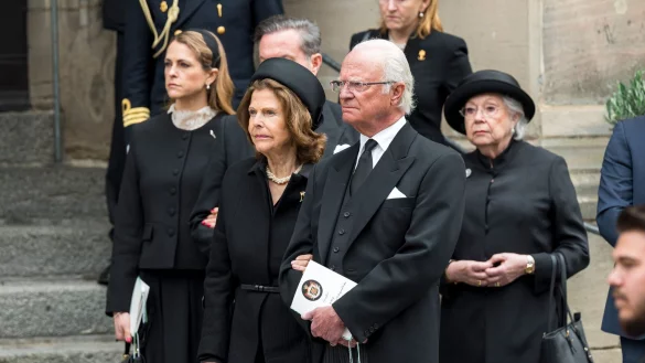 Der Verstorbene war der Cousin von König Carl Gustaf. - © Daniel Vogl/dpa
