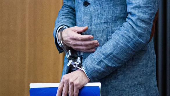 Der im Fall «Maddie» Verdächtige sitzt im Gefängnis. Wegen einer skurrilen Zahlung ist aber unklar wie lange noch. (Archiv) - © Moritz Frankenberg/dpa Pool/dpa