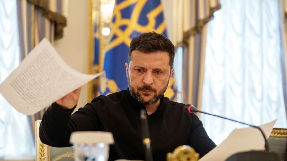 Pr&auml;sident Selenskyj hat einen neuen Generalstaatsanwalt in der Ukraine ernannt. (Archivbild) - &copy; Evgeniy Maloletka/AP/dpa