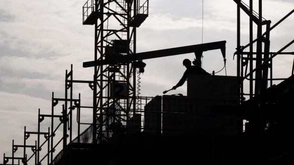 Trübe Aussichten für die Baubranche. (Archivbild) - © Monika Skolimowska/dpa