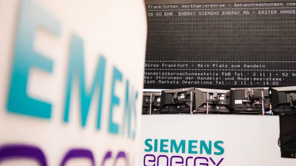 Gute Zahlen in schwieriger Zeit für Siemens Energy. (Symbolbild) - © Frank Rumpenhorst/dpa