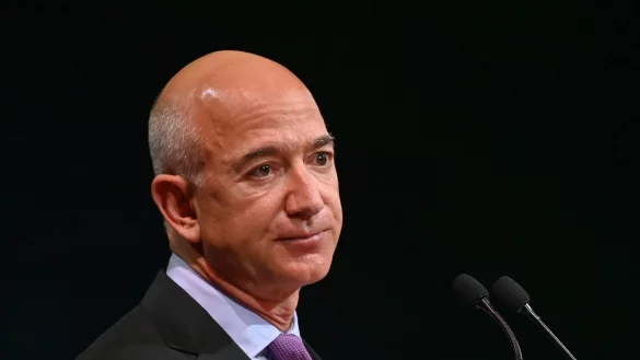 Amazon-Gr&uuml;nder Jeff Bezos hat Blue Origin im Jahr 2000 gegr&uuml;ndet. - &copy; Paul Ellis/PA Wire/dpa